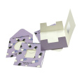 Wholesale purple cmyk printing 26mm single eyeshadow pan custom packaging envelope